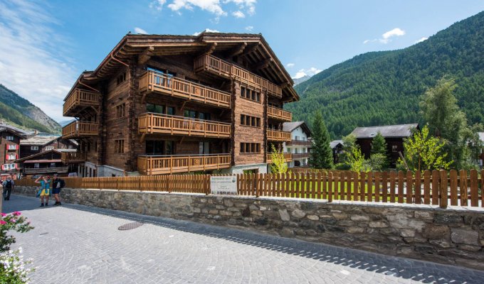 Location appartement de luxe à Zermatt centre ville