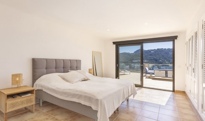 Villa de luxe Port Andratx Majorque chambre vue mer