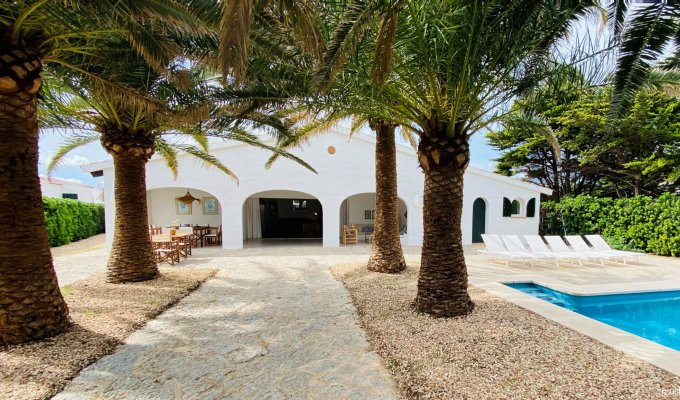 Villa Minorque Cap d'en Font 10 pers 450 m de la plage