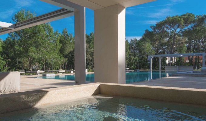 Location Villa Prestige Majorque Alcudia 20 pers piscine chauffée jacuzzi 