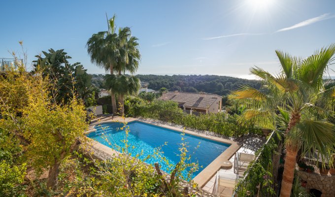 Iles Baléares Location Villa Luxe Majorque Bendinat piscine privée vue mer