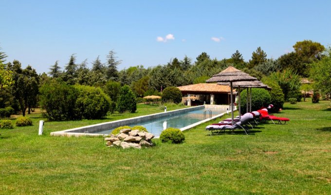 Provence location villa luxe Luberon avec piscine privee & personnel