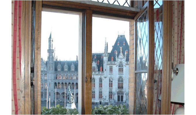 Chambres d'Hotes de Luxe - Superbe vue sur la Grand Place de Bruges