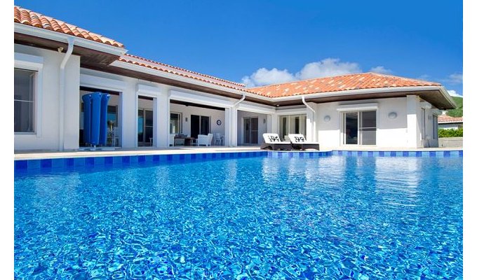 Location Vacances ST MAARTEN - Villa sur la plage avec piscine privée - Guana Bay - Antilles Neerlandaises