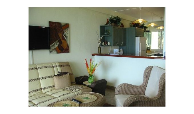 Appartement en résidence - piscine commune- Mont Vernon - baie Orientale - St Martin - Antilles Françaises.