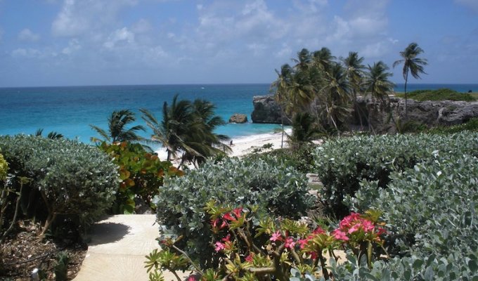 Location villa de luxe sur la plage de Bottom Bay St Philip Ile de la Barbade