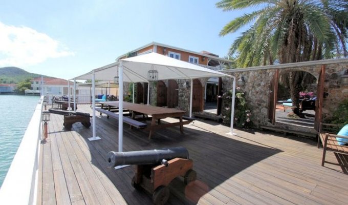 Location de vacances villa de luxe Antigua Jolly Harbour piscine privée ideal famille 