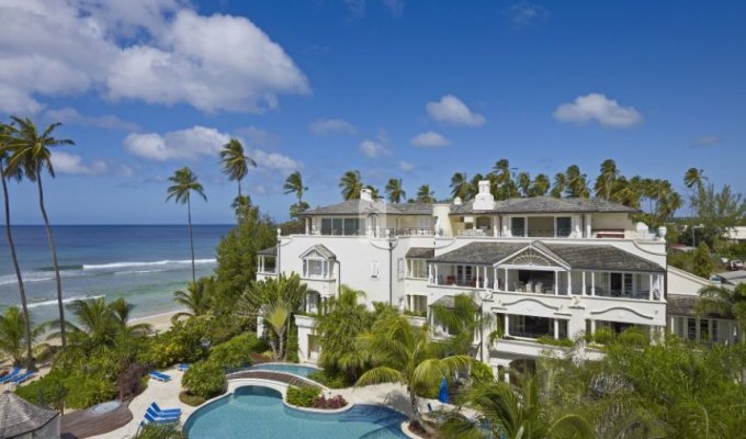 Location luxueux penthouse Ile de la barbade vue mer piscine - Speightstown - Caraibes -