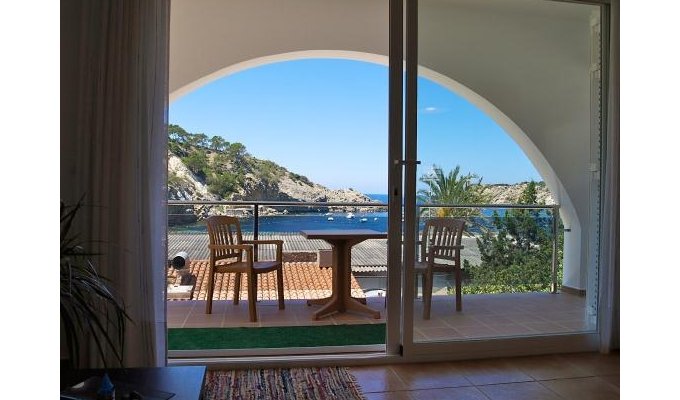 Location Villa Ibiza Bord de Mer Cala Vadella Iles Baleares Espagne
