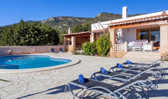Location Villa Ibiza Piscine Privée Es Cubells Iles Baléares Espagne