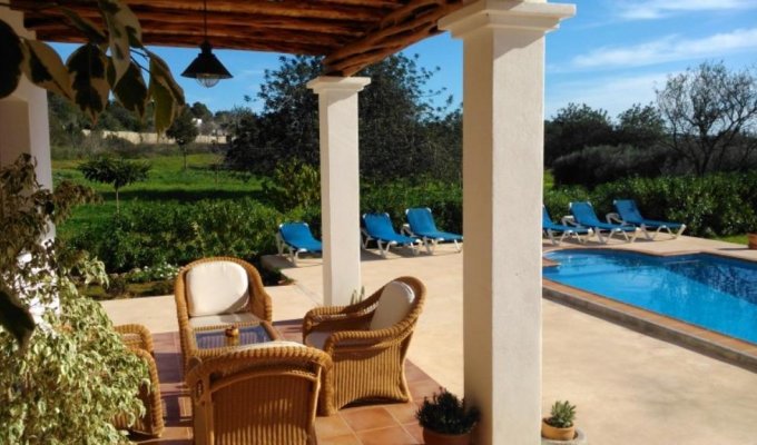 Location Villa Ibiza Piscine Privée San Carlos Iles Baléares Espagne