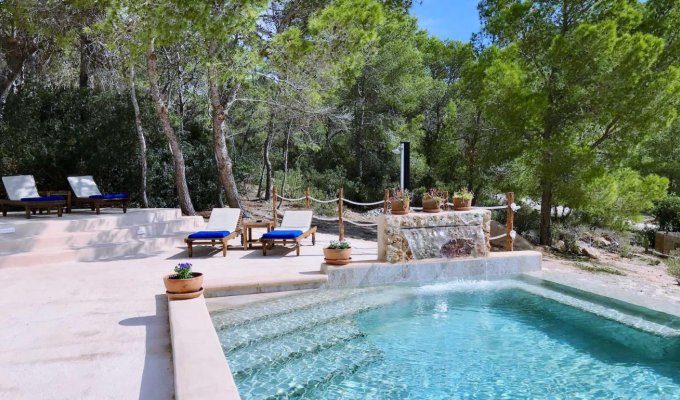 Location Villa de Luxe Ibiza Piscine Privée Cala Vadella Iles Baléares Espagne