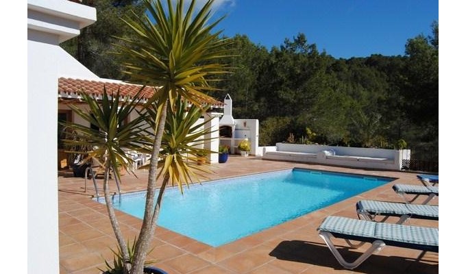 Location Villa Ibiza Piscine Privée Bord de Mer Cala Salada Iles Baléares Espagne