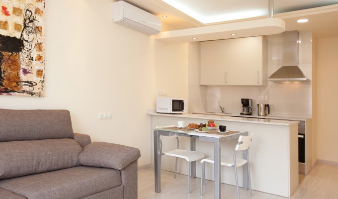Location appartement Barcelone Eixample Wifi climatisation 