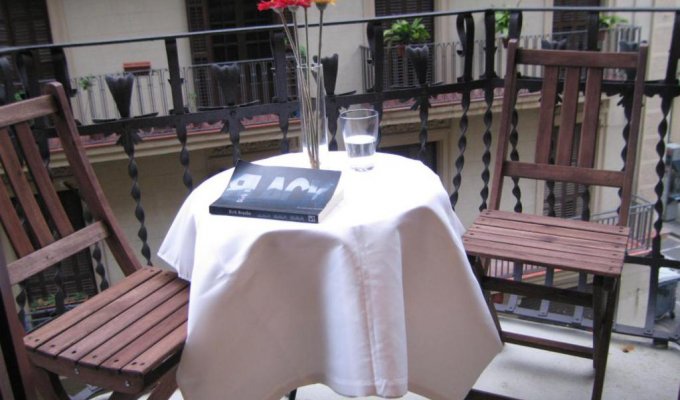 Location appartement Barcelone Montjuic balcon Wifi climatisation