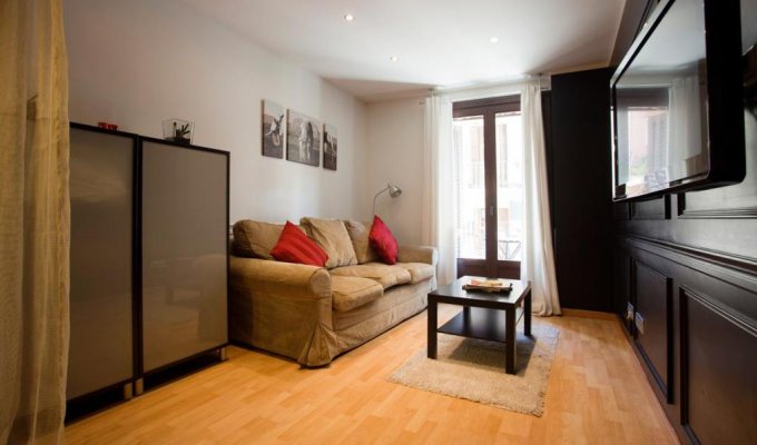 Location appartement Barcelone Montjuic balcon Wifi climatisation