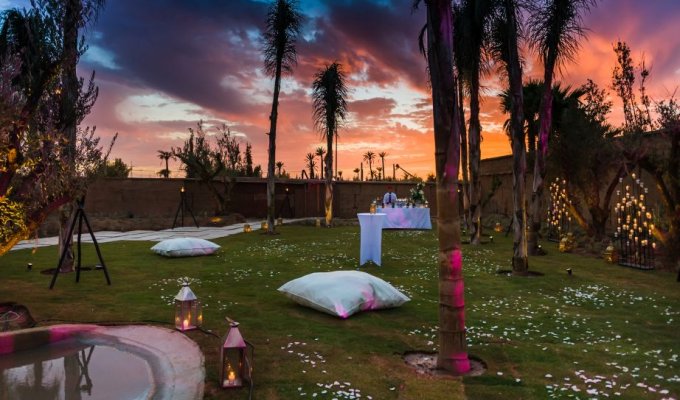  Location Suites Pavillons Villas De Luxe Mariage Et Evenement Marrakech