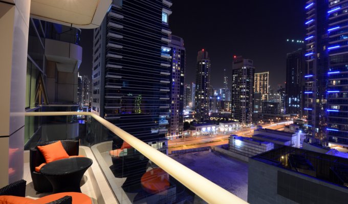 Location appartement Dubaï au Royal Oceanic Dubaï Marina Vue Mer