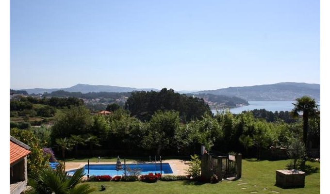 Location maison vacances au coeur de la côte sud de Galice avec piscine privée