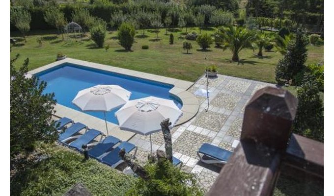 Location maison vacances Galice près de Santiago avec piscine privée