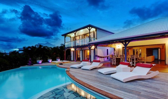 Location Villa Guadeloupe Villa Luxe Sainte Anne (4km) avec piscine privée et Jacuzzi