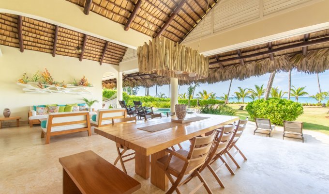 Location Villa de Luxe sur la plage à Las Terrenas, Republique  Dominicaine