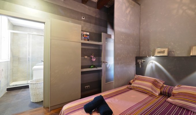 Location appartement barcelone Gracia Wifi balcon climatisation