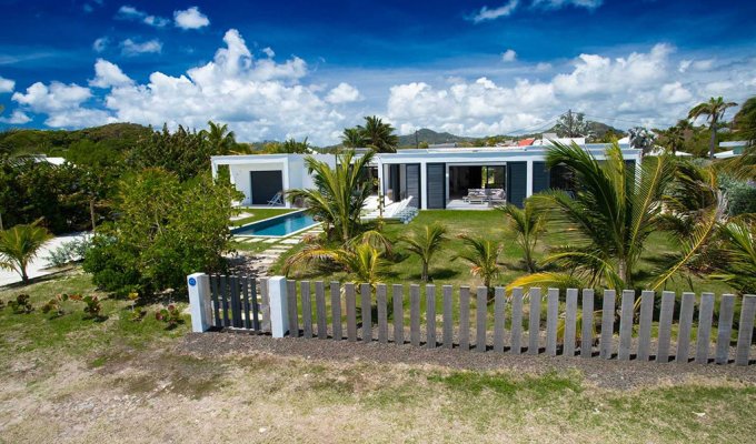 Location villa Martinique Macabou vue mer piscine privée plage 100m
