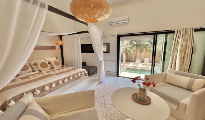 Salon  Villa de luxe à Marrakech 