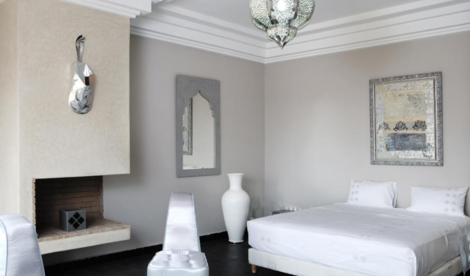 Salon Villa de luxe à Marrakech 