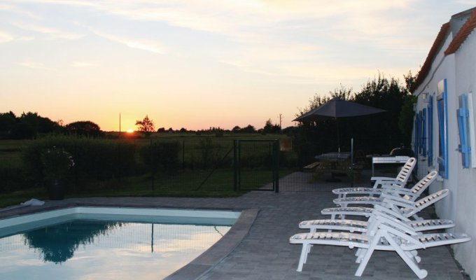Vendee Location Villa Challans avec piscine