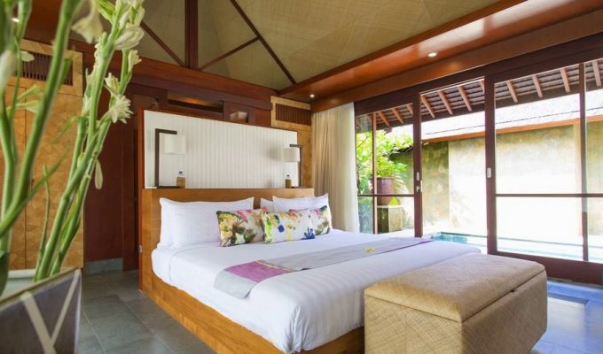 Location Villa de Luxe sur la plage Saba près de Sanur - Bali
