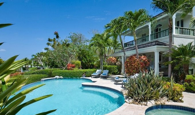 Location villa ile de la Barbade piscine privée Speightstown Mullins Bay 
