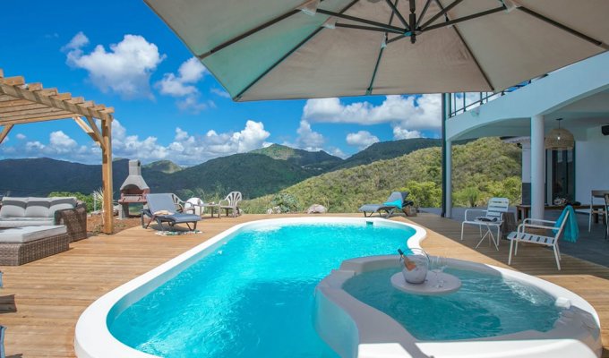Location Villa Martinique Anses d'Arlet avec piscine et superbe vue mer