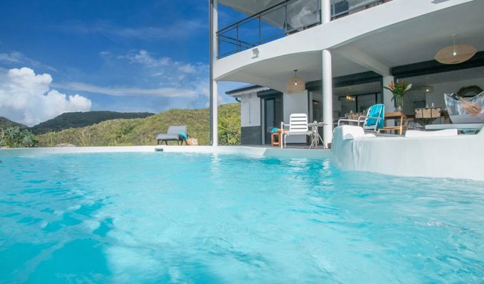 Location Villa Martinique Anses d'Arlet avec piscine et superbe vue mer