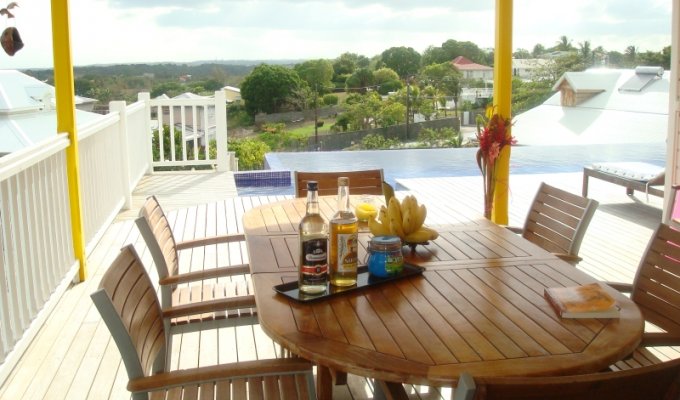 Location Maison Vacances à 300 m de la Plage - entre Saint Anne et Saint François en Guadeloupe