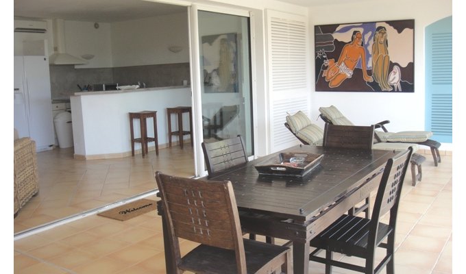 Location SAINT-MARTIN - Appartement en résidence avec piscine - Sur la plage d'Orient Baie - Caraibes - Antilles françaises.