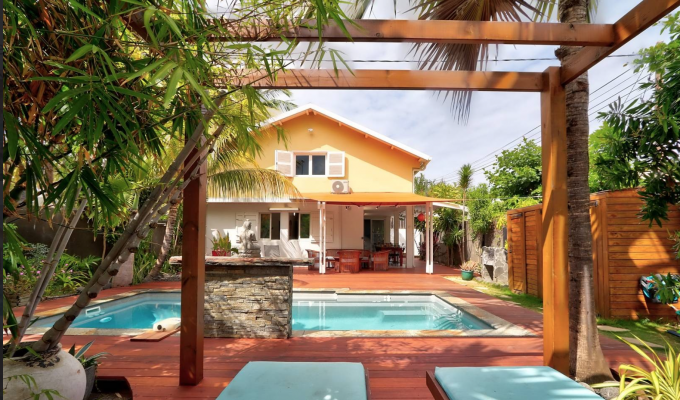 Location villa à saint Gilles les Bains 7 mins de la Plage de Boucan Canot Ile de la Reunion