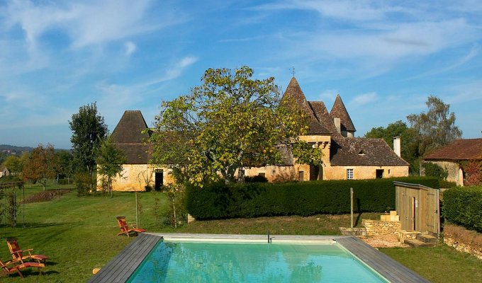 Location d'un Chateau près de Sarlat en Dordogne Perigord
