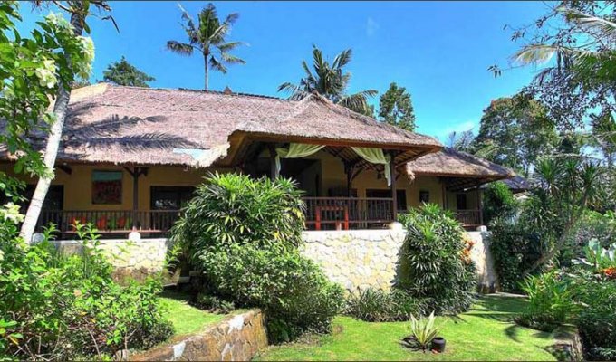 Location Villa Ubud Bali avec piscine privée et personnel 
