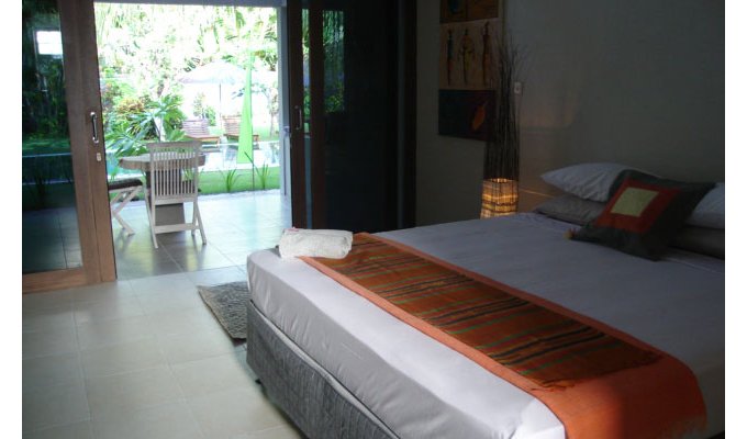 Indonesie Bali Location Appartement Manggis sur la plage avec piscine privée et petit déjeuner