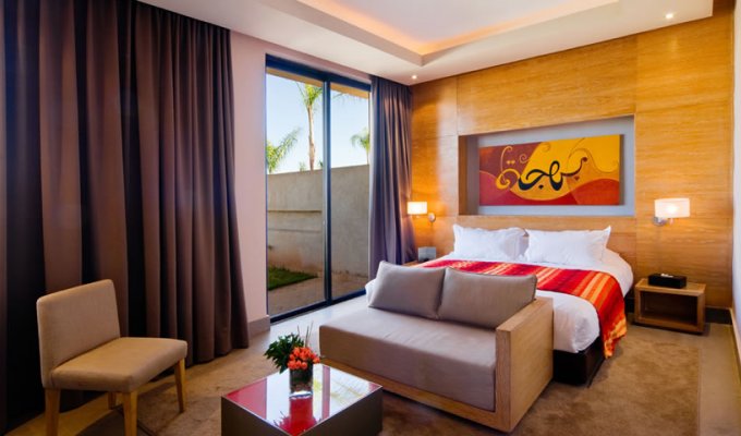 Salon hôtel de luxe à Marrakech