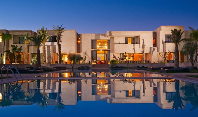 Piscine hôtel de luxe à Marrakech
