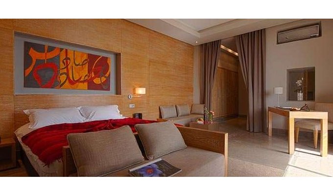 Chambre hôtel de luxe à Marrakech