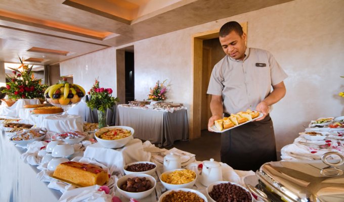 Restaurant hôtel de luxe à Marrakech