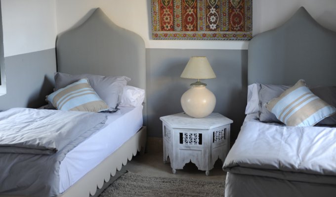 chambre villa de luxe à Essaouira 
