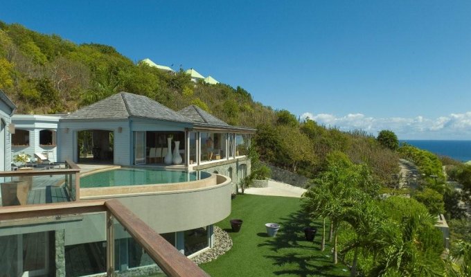 Location Villa de Luxe à St Barth avec piscine privée - Devet - Caraibes - Antilles Francaises