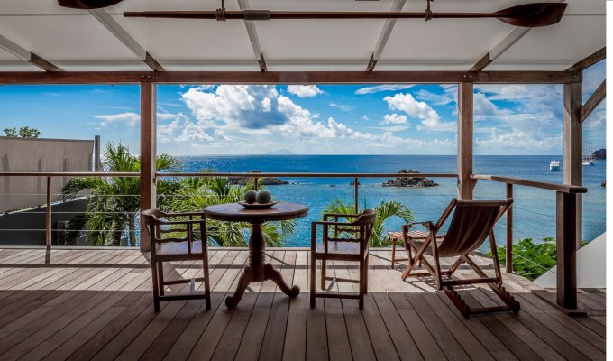 Location Villa de Luxe à St Barth avec piscine privée et Vue Mer - Gustavia - Caraibes - Antilles Françaises