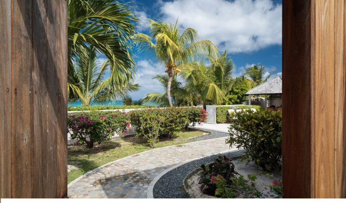 Location Villa à St Barth directement sur la plage de Lorient - Caraibes - Antilles Françaises