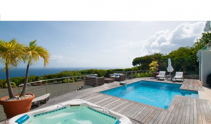 Location Villa de Luxe à St Barth avec piscine privée et vue mer - Gouverneur - Caraibes - Antilles Françaises